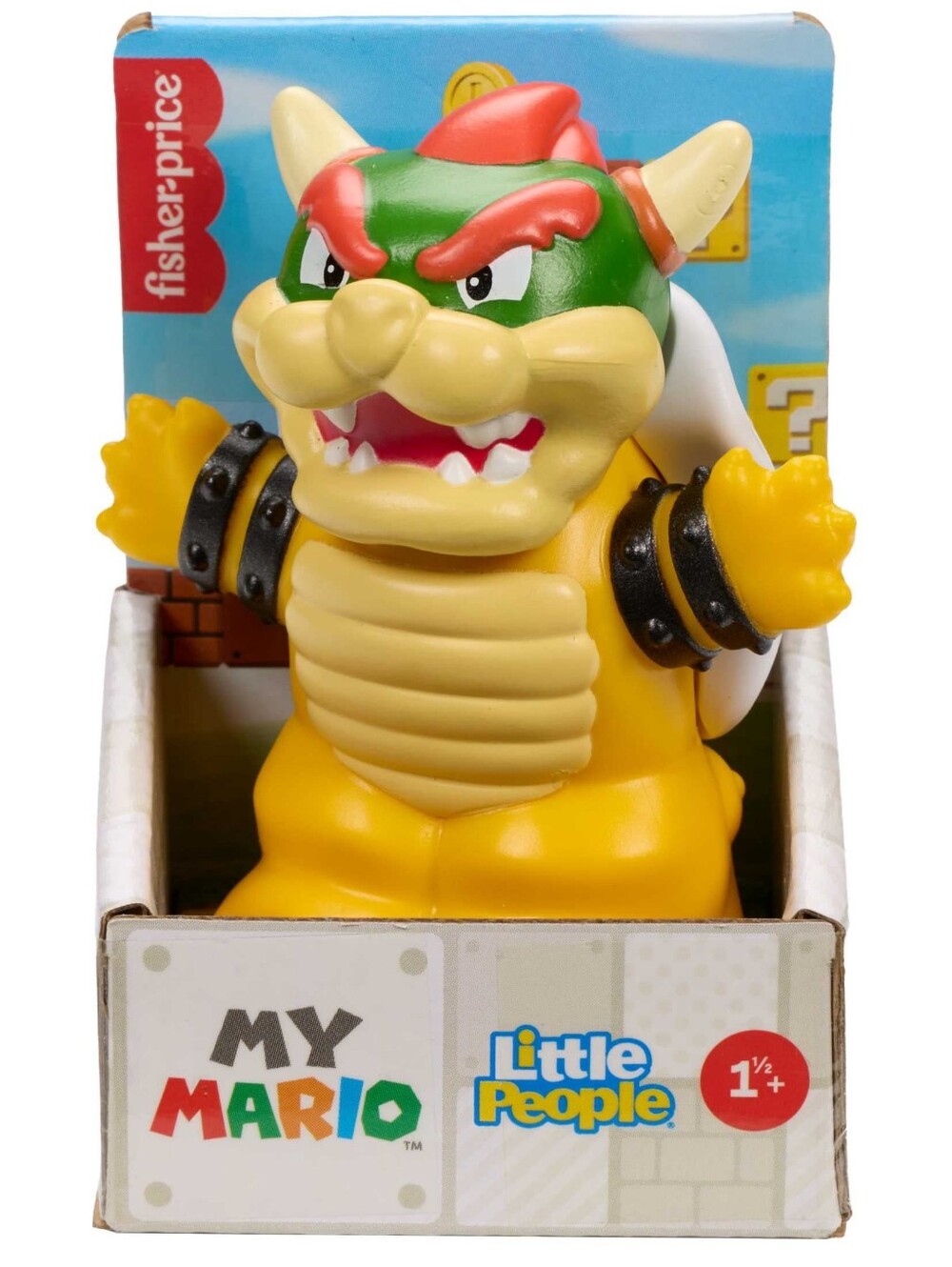 RARE Fisher-Price Little People Bowser Figure NEW Nintendo Super Mario